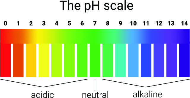 soil pH scale